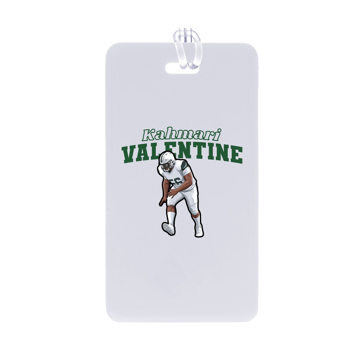 Bag Tag — Name Arch in Classic