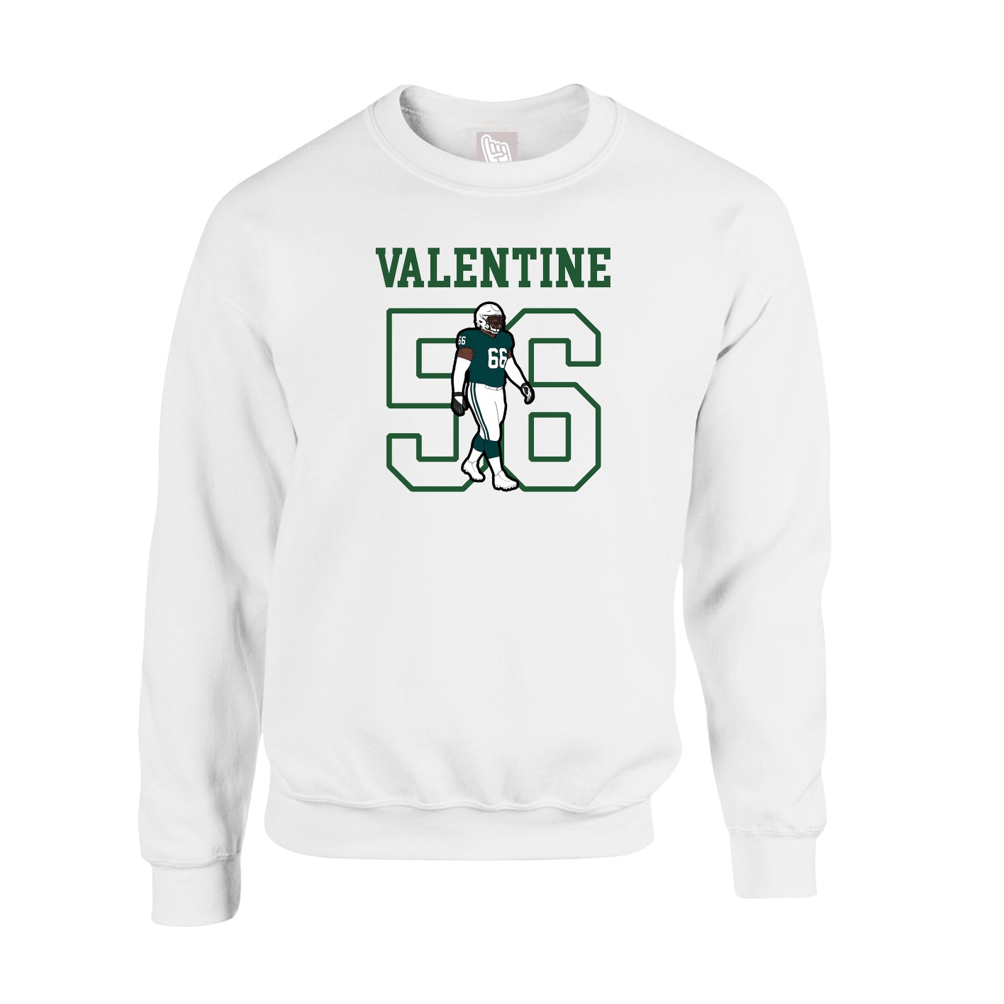 Fleece Crew — Shirsey in White