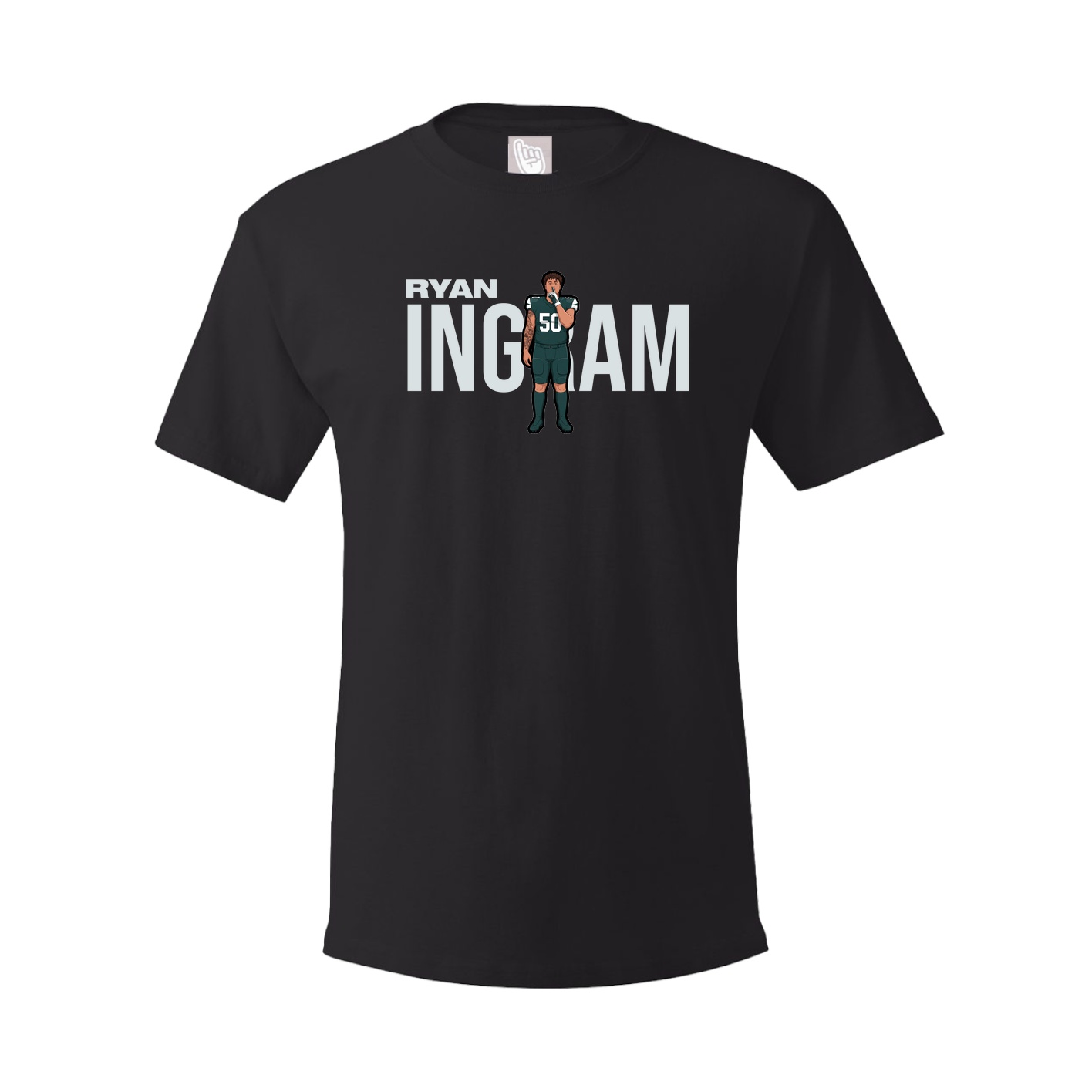 Youth Tee — Player Name in Black