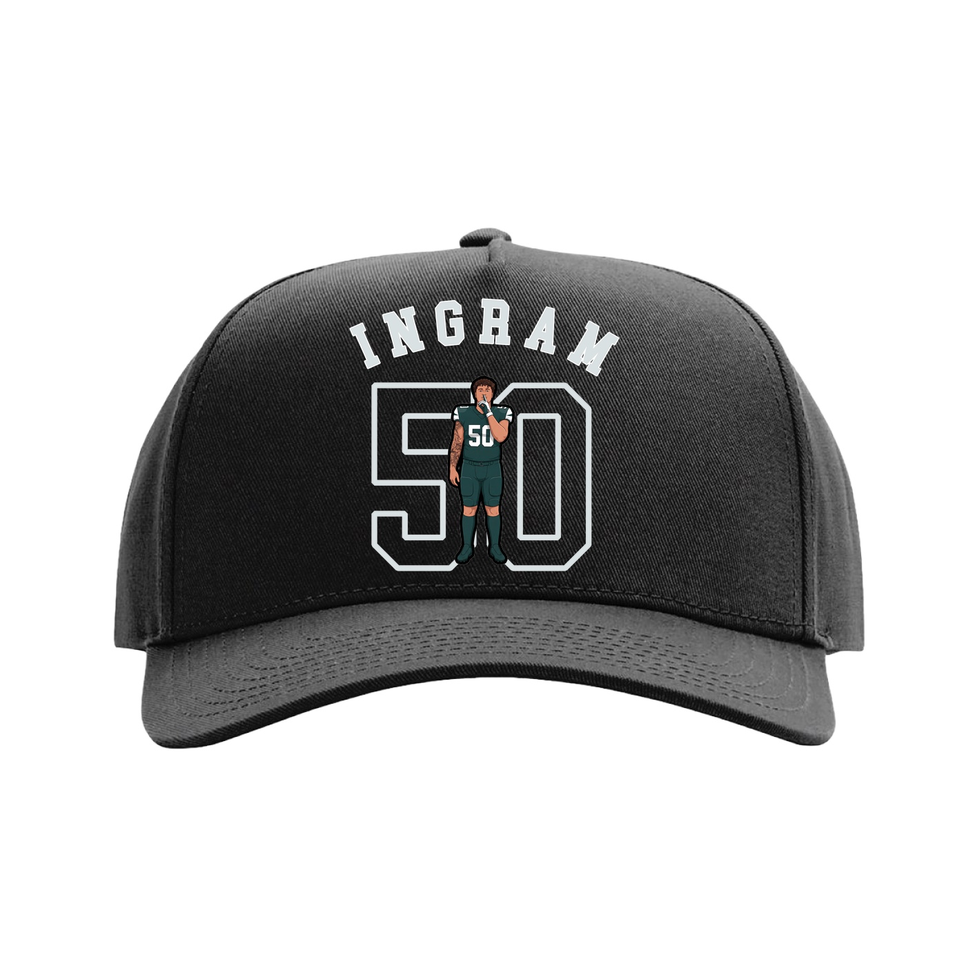 Full Fabric Five-Panel Champ Cap