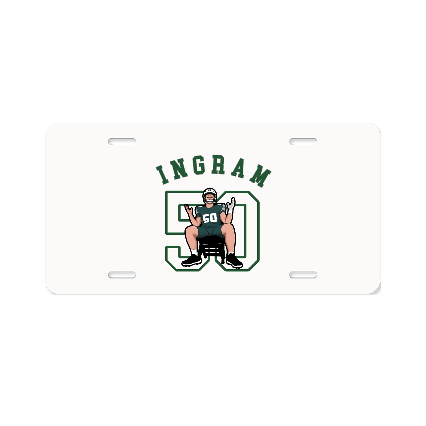 License Plate — Shirsey Arch in Classic