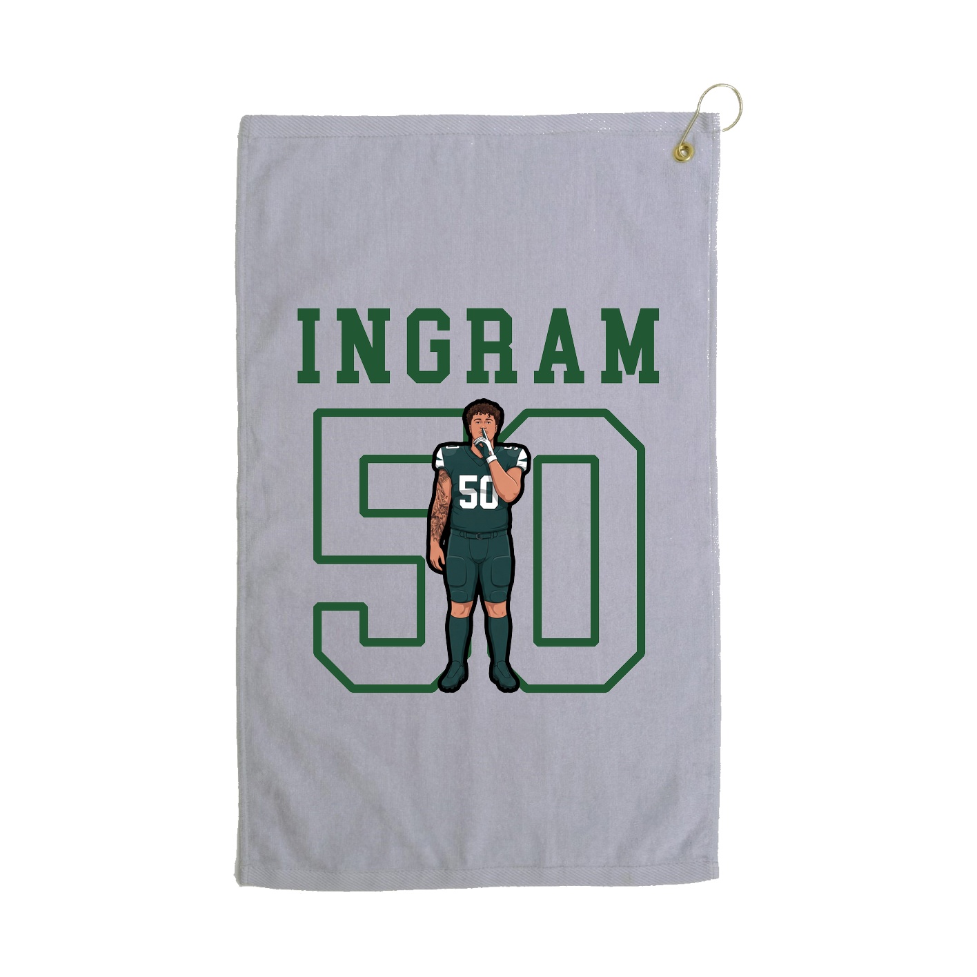 Golf Towel — Shirsey in Grey
