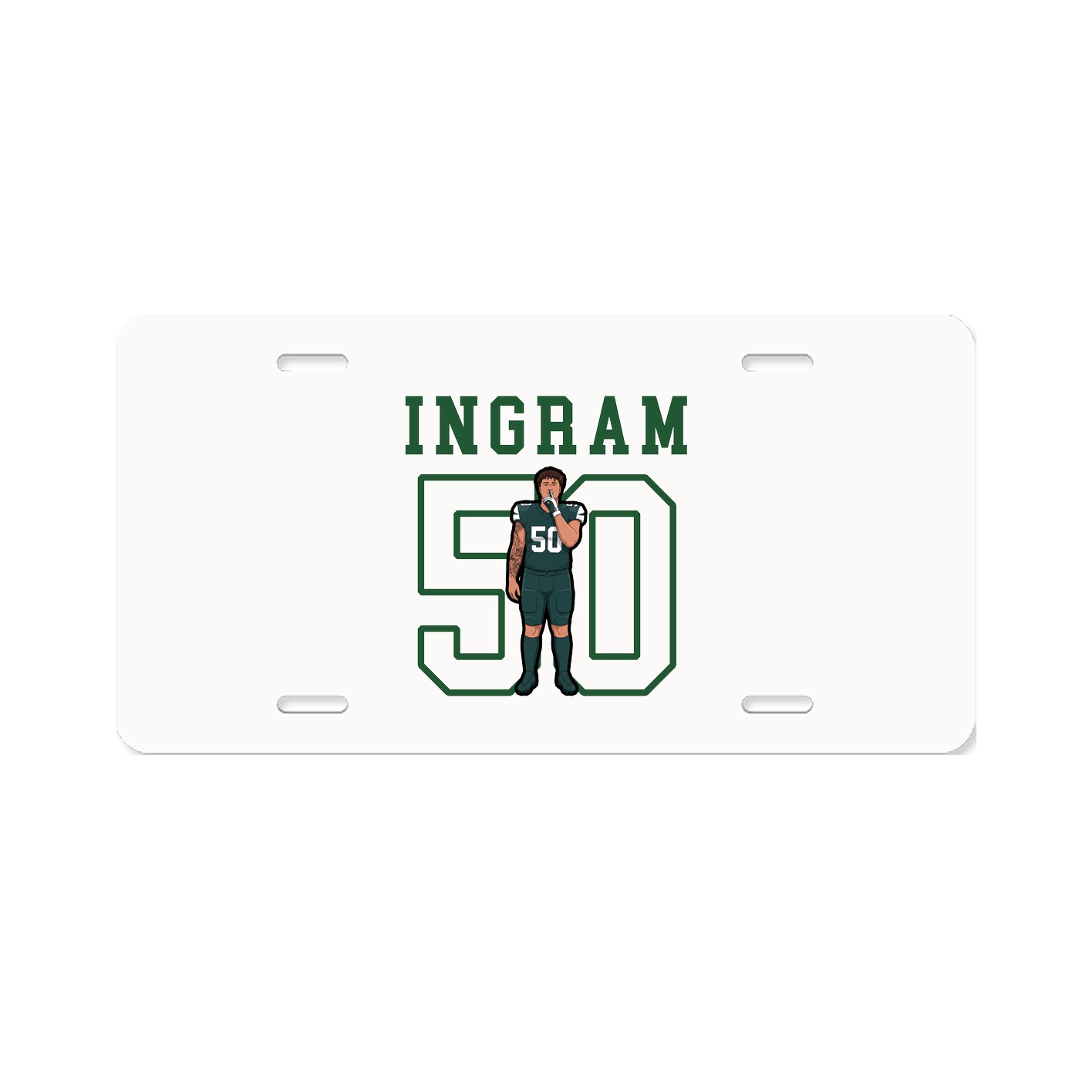 License Plate — Shirsey in Classic
