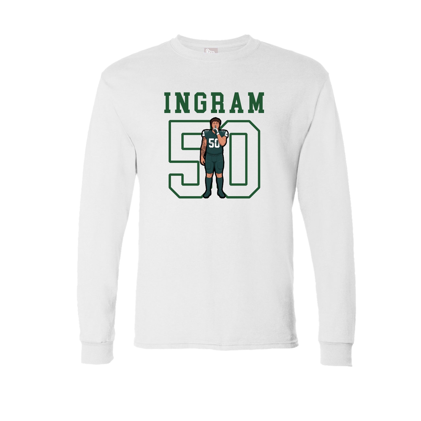 Long Sleeve Tee — Shirsey in White