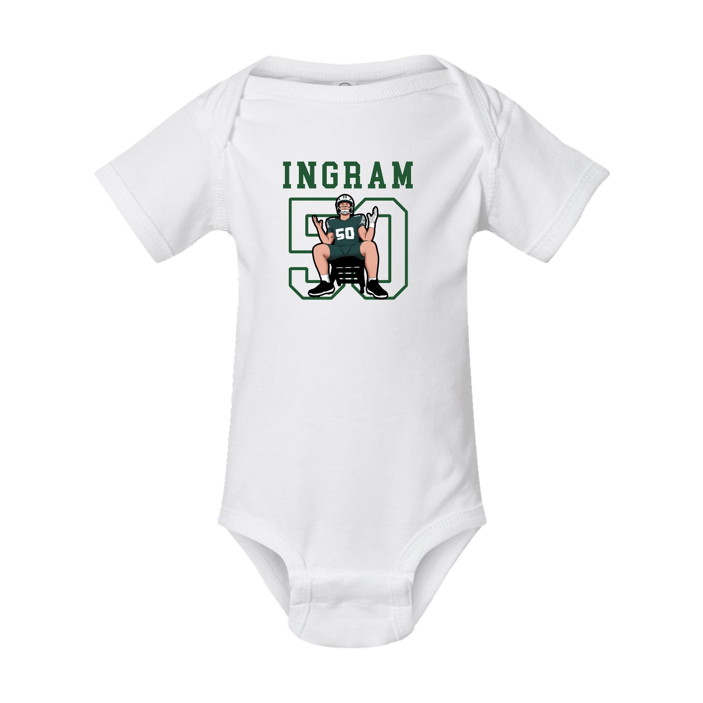 Baby Onesie — Shirsey in White