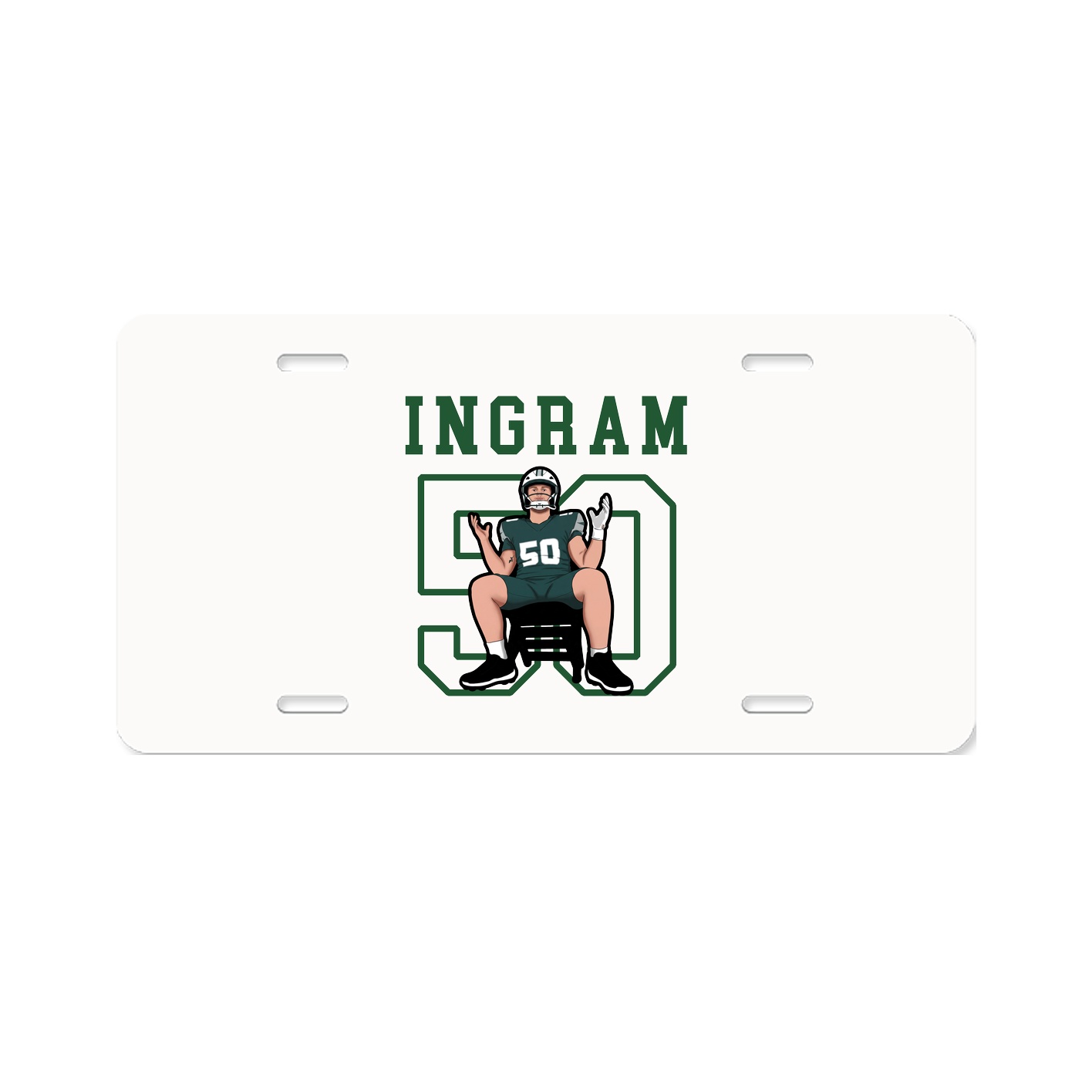 License Plate — Shirsey in Classic