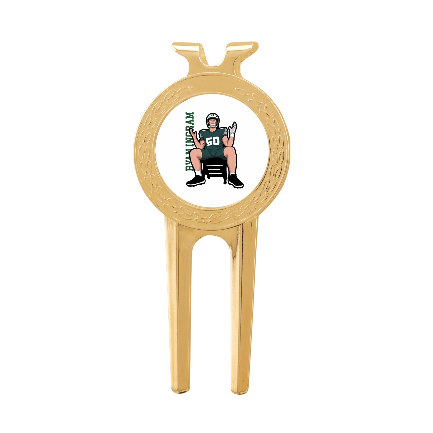 Divot Tool with Ball Marker — Name Vertical in Classic