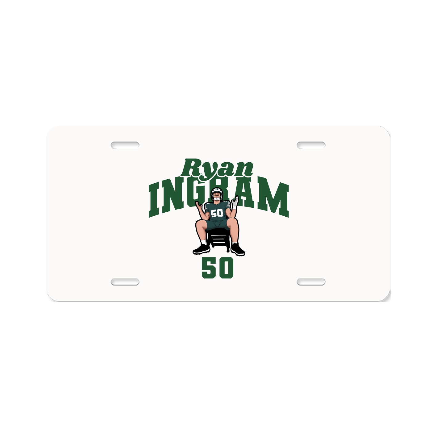 License Plate — Signature Arch in Classic