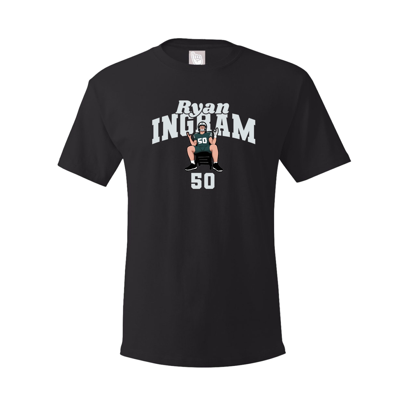 Youth Tee — Signature Arch in Black