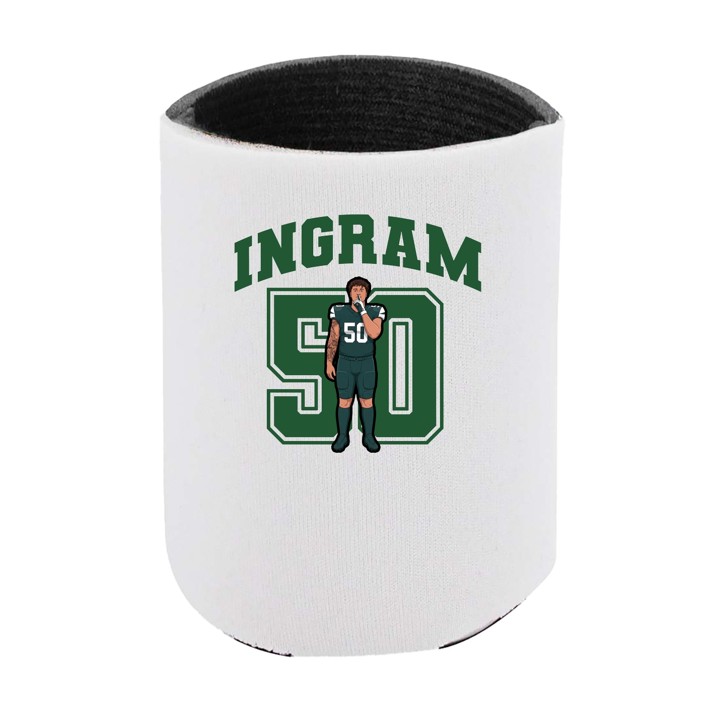 Can Holder — Number in White