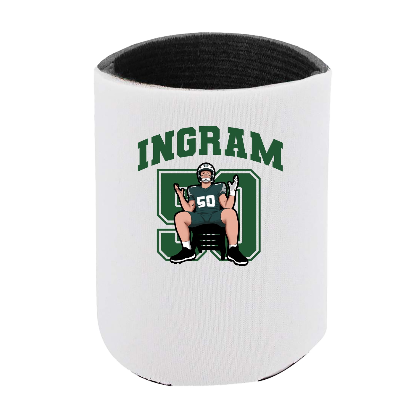 Can Holder — Number in White