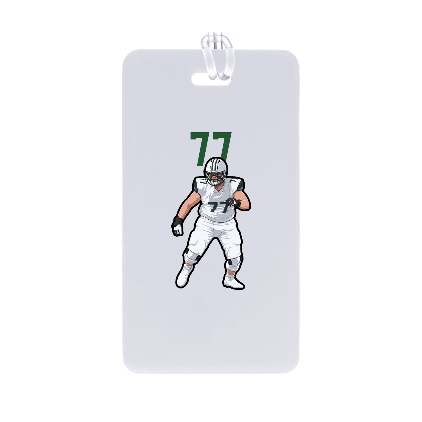 Bag Tag — Number Top in Classic