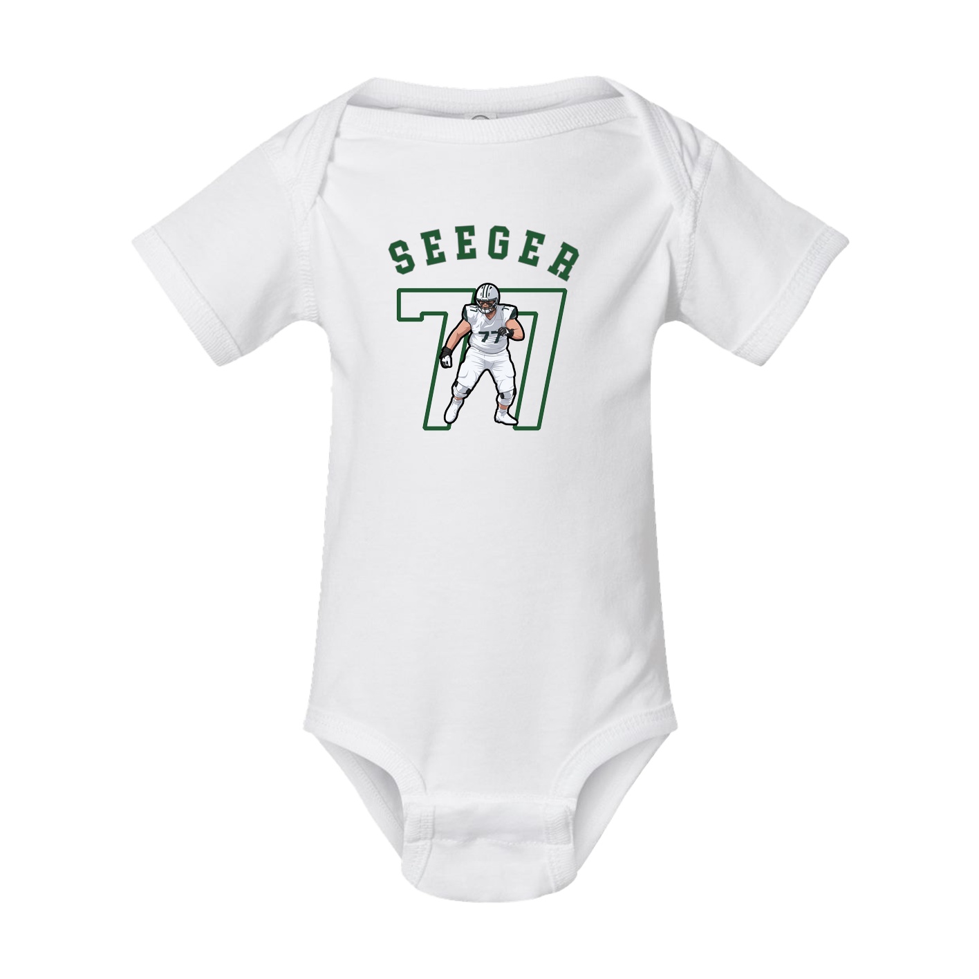 Baby Onesie — Shirsey Arch in White