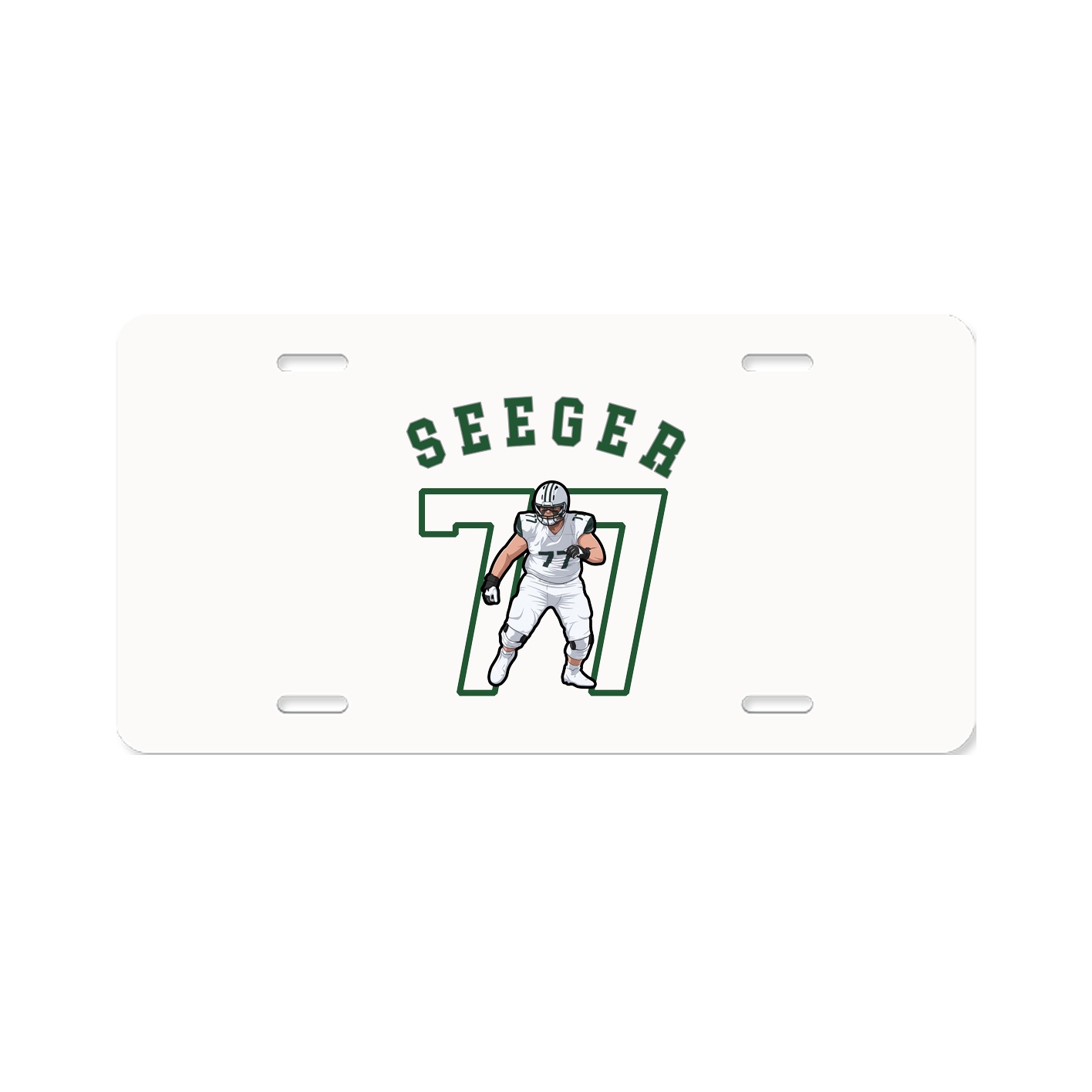 License Plate — Shirsey Arch in Classic