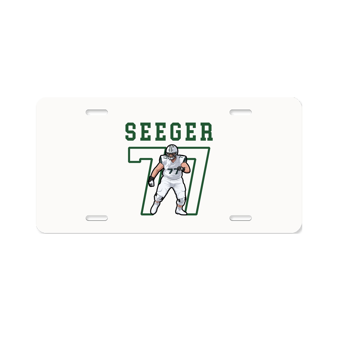 License Plate — Shirsey in Classic