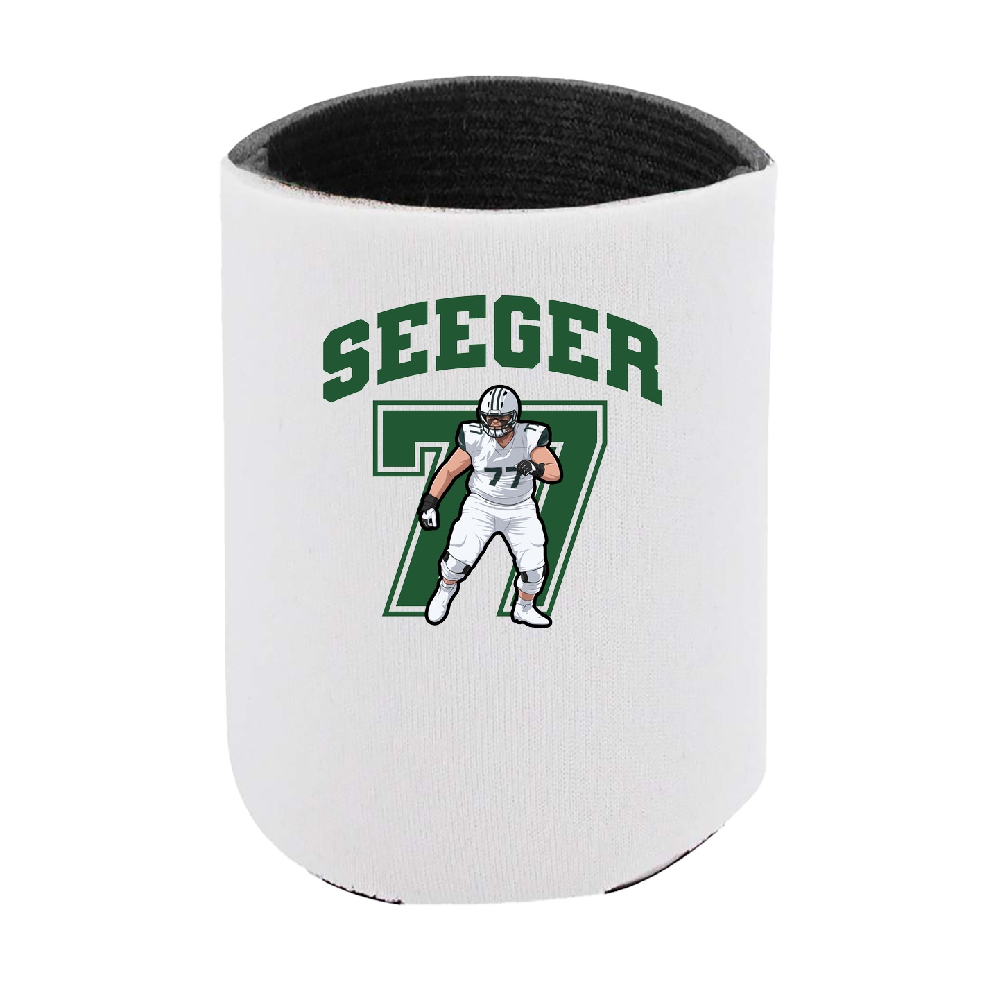 Can Holder — Number in White