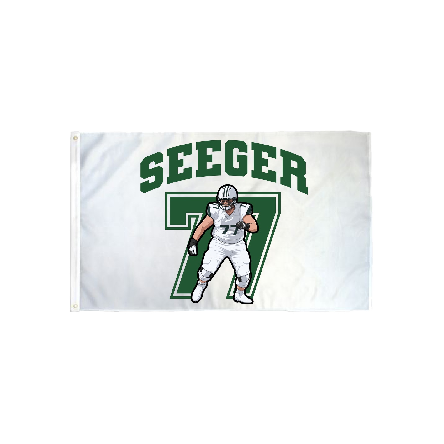 3x5 Flag — Number in Classic