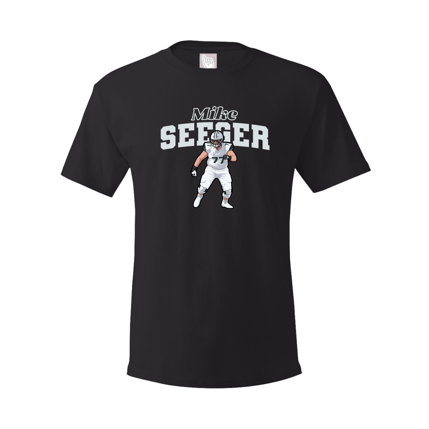 Tee — Name Arch in Black