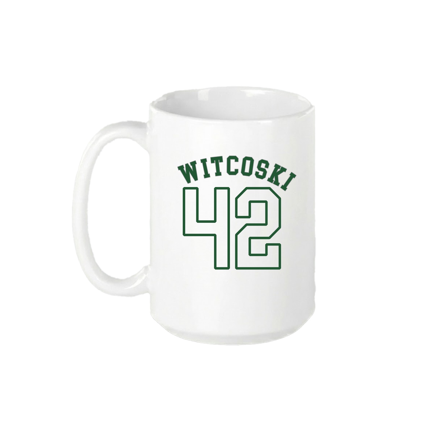 15oz Coffee Mug — Shirsey Arch in White