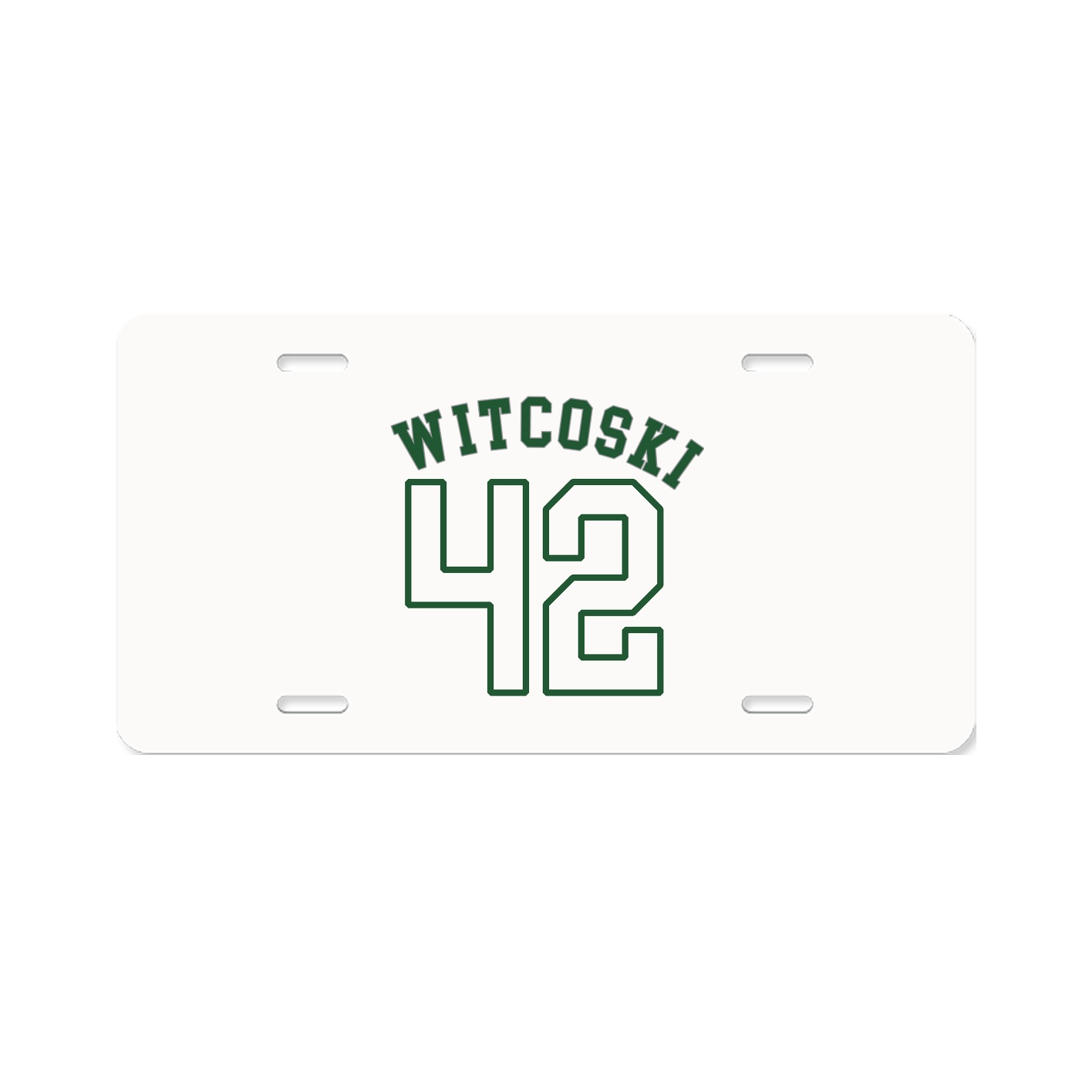 License Plate — Shirsey Arch in Classic