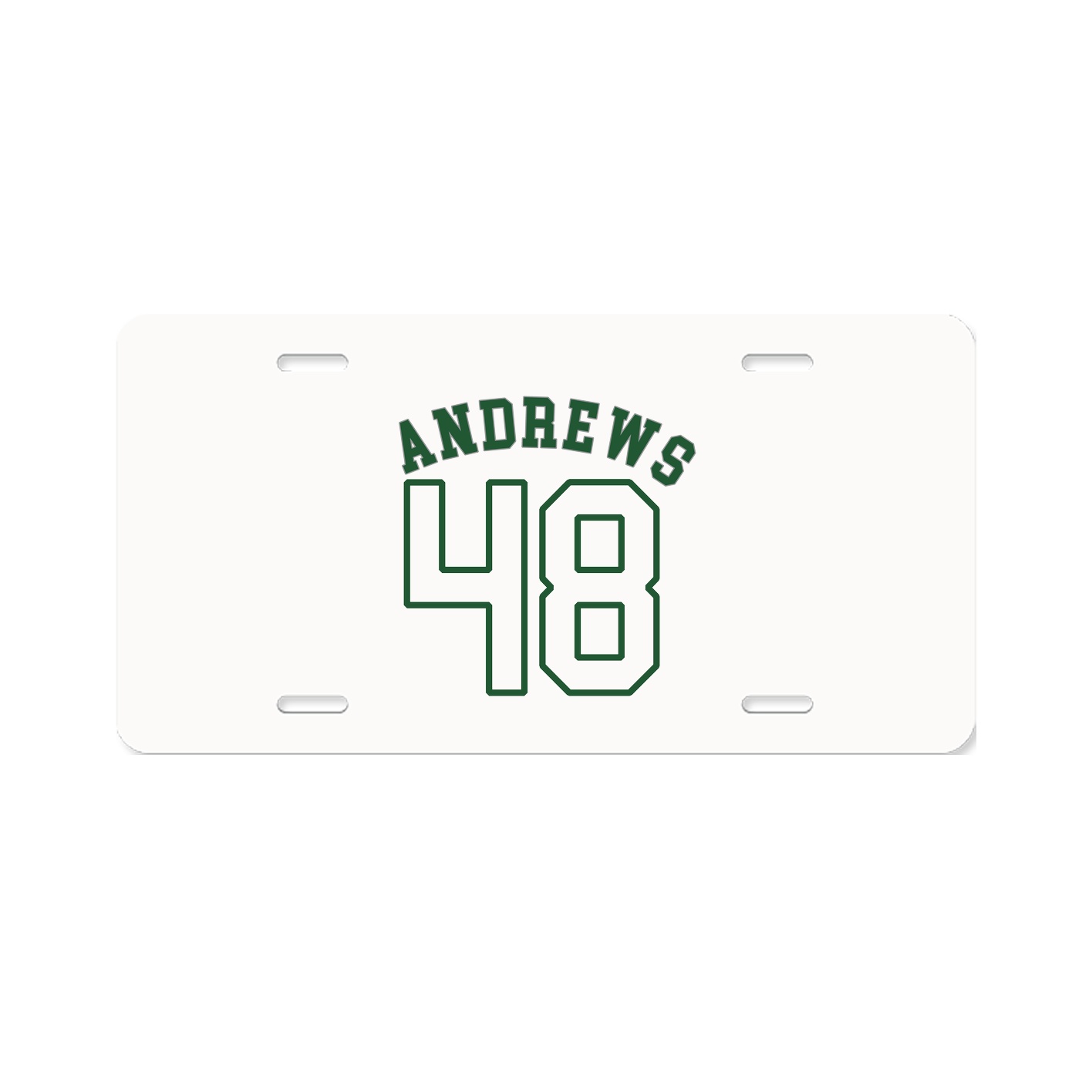 License Plate — Shirsey Arch in Classic