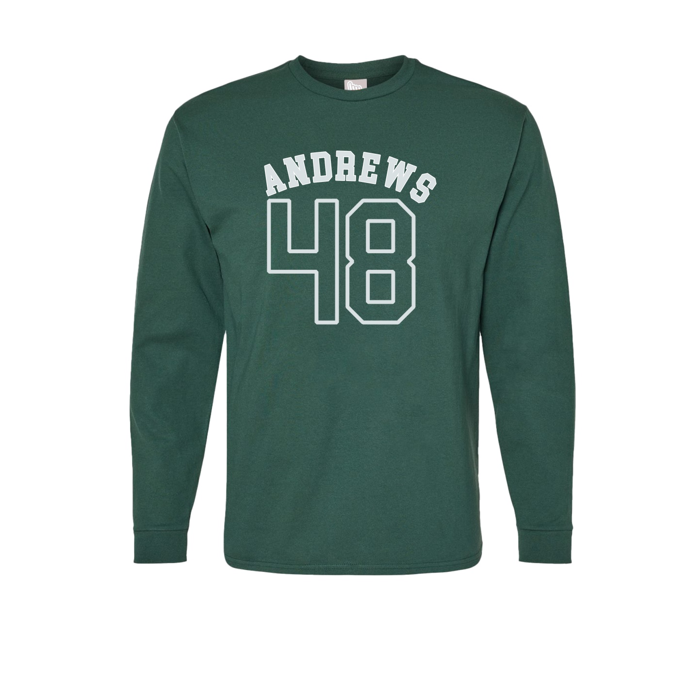 Long Sleeve Tee — Shirsey Arch in Green