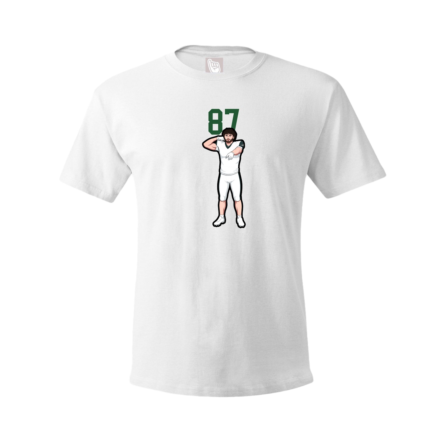 Tee — Number Top in White