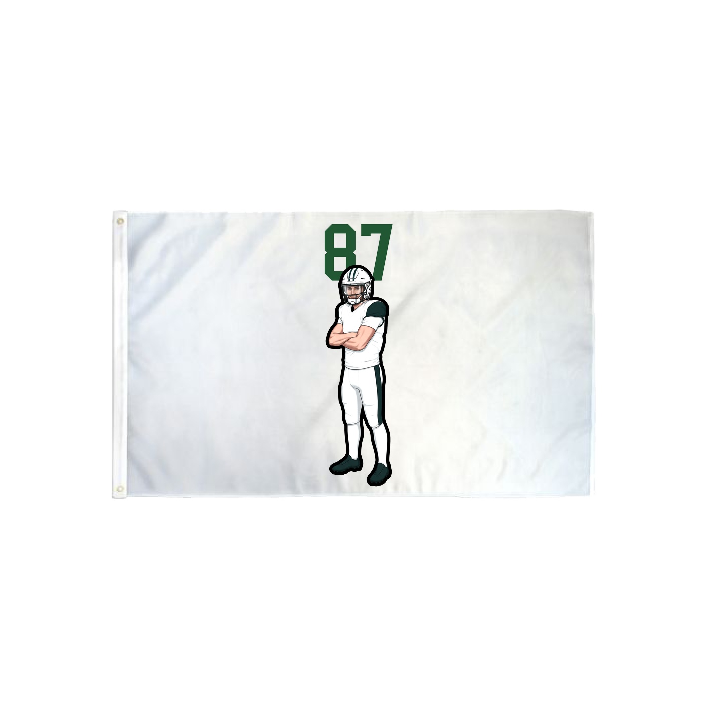 3x5 Flag — Number Top in Classic