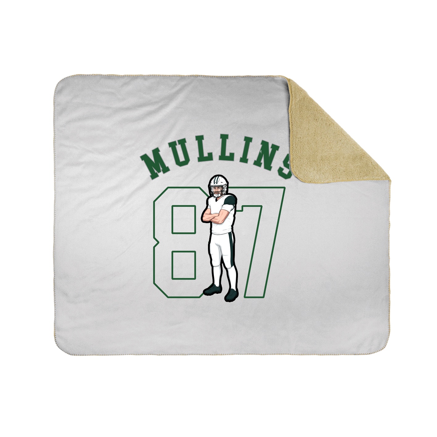 Throw Blanket — Shirsey Arch in White