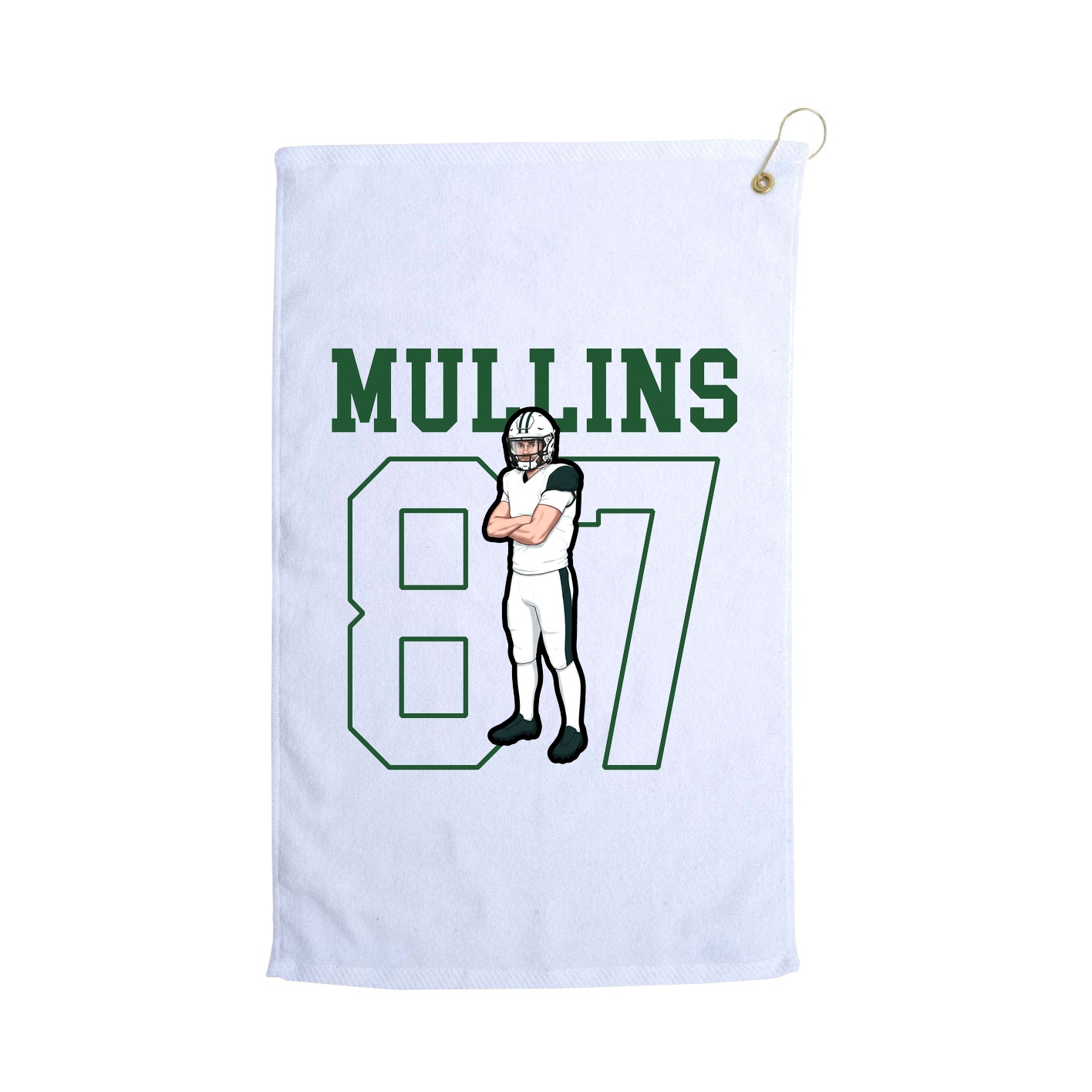 Golf Towel — Shirsey in White