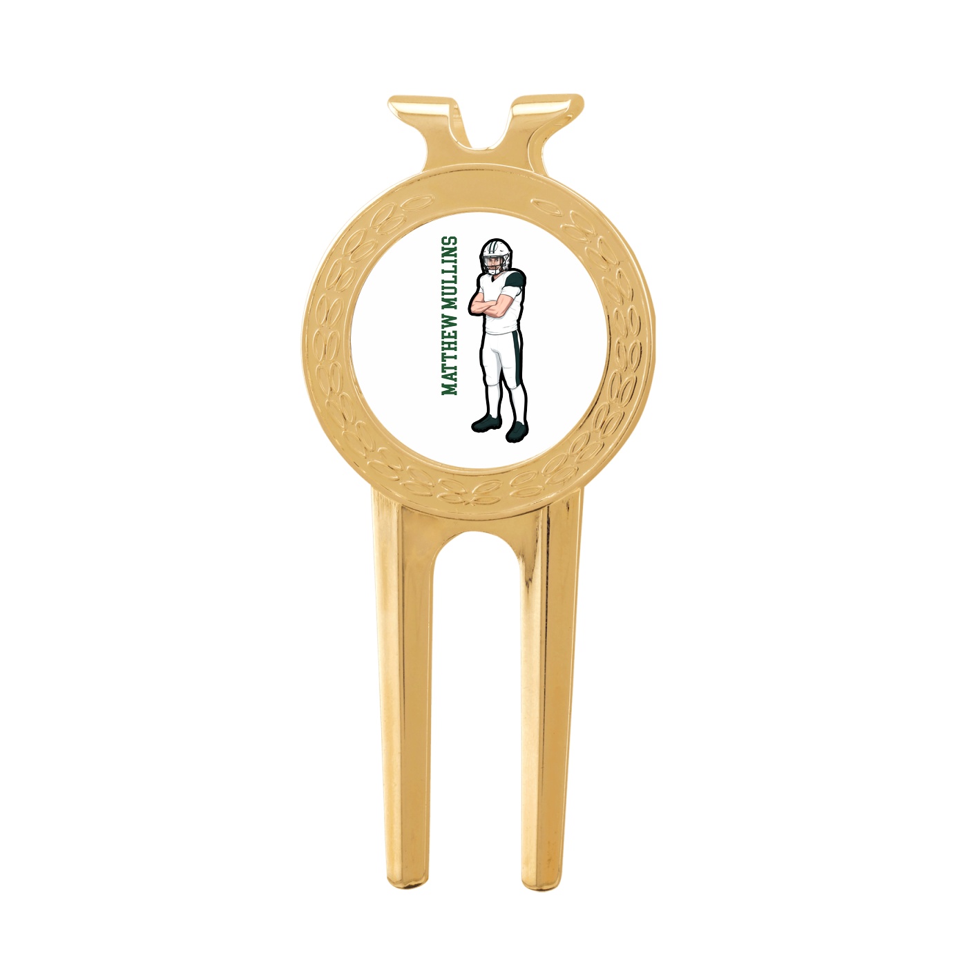 Divot Tool with Ball Marker — Name Vertical in Classic