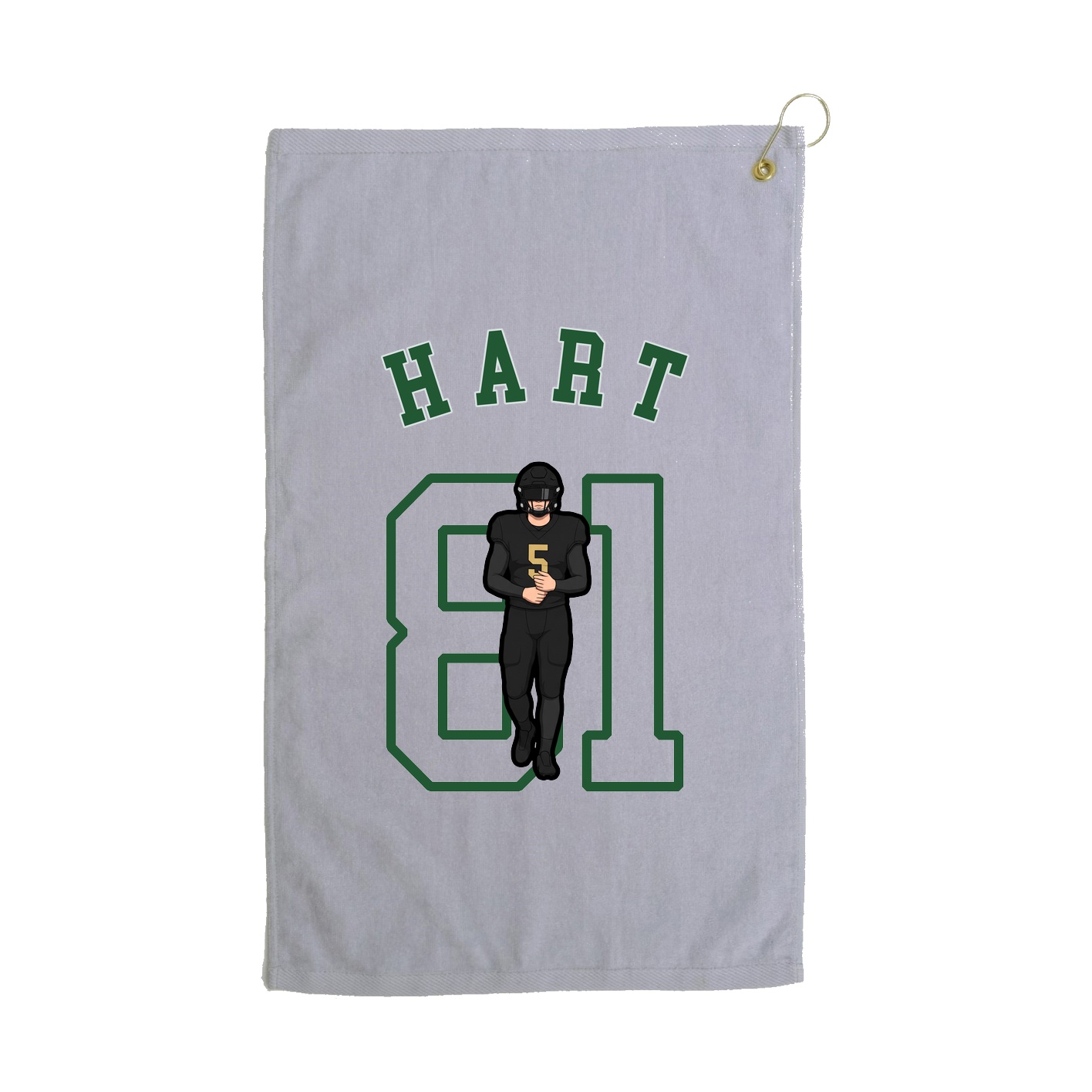 Golf Towel — Shirsey Arch in Grey