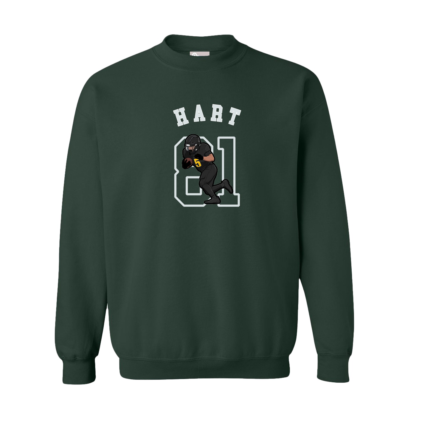 Fleece Crew — Shirsey Arch in Green