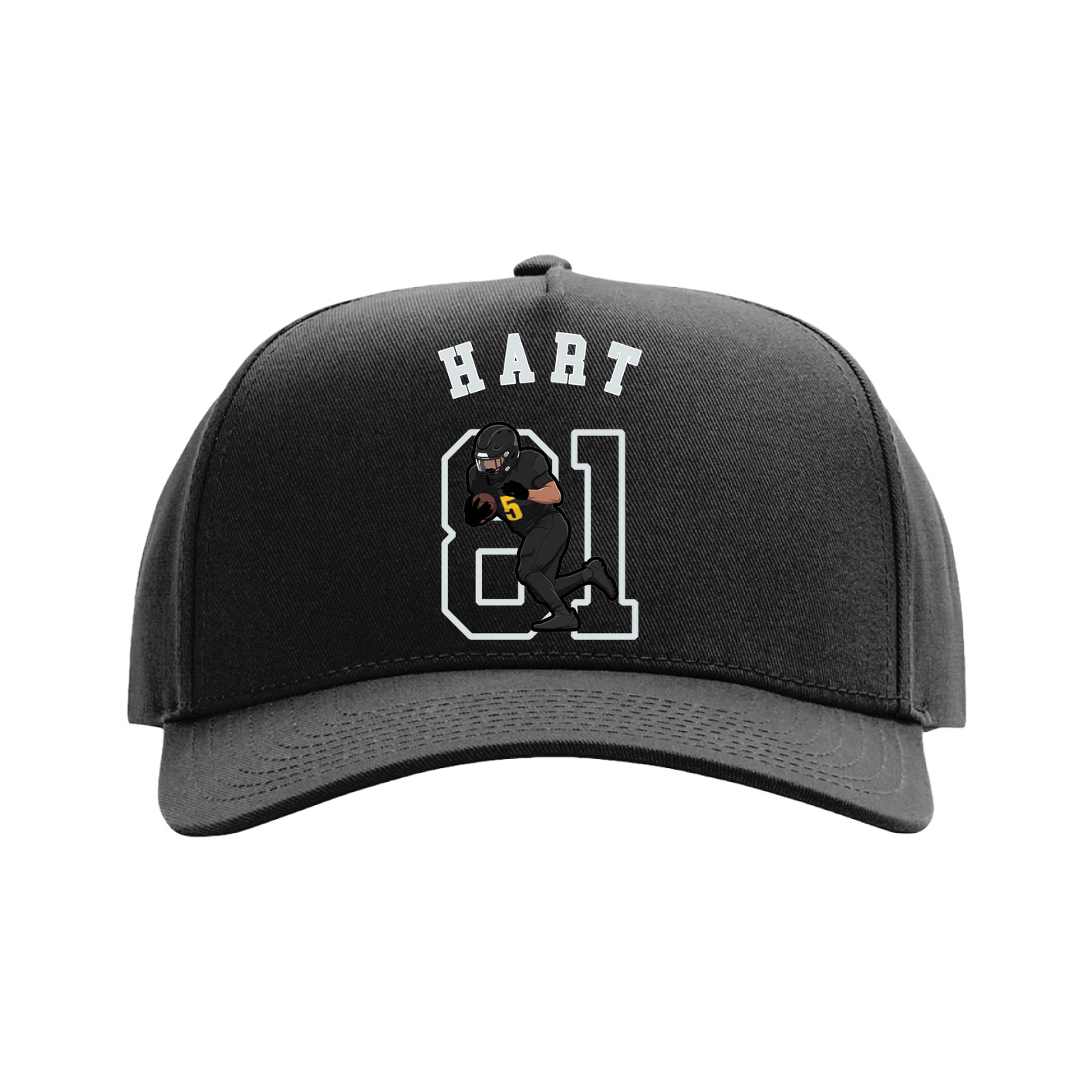 Full Fabric Five-Panel Champ Cap