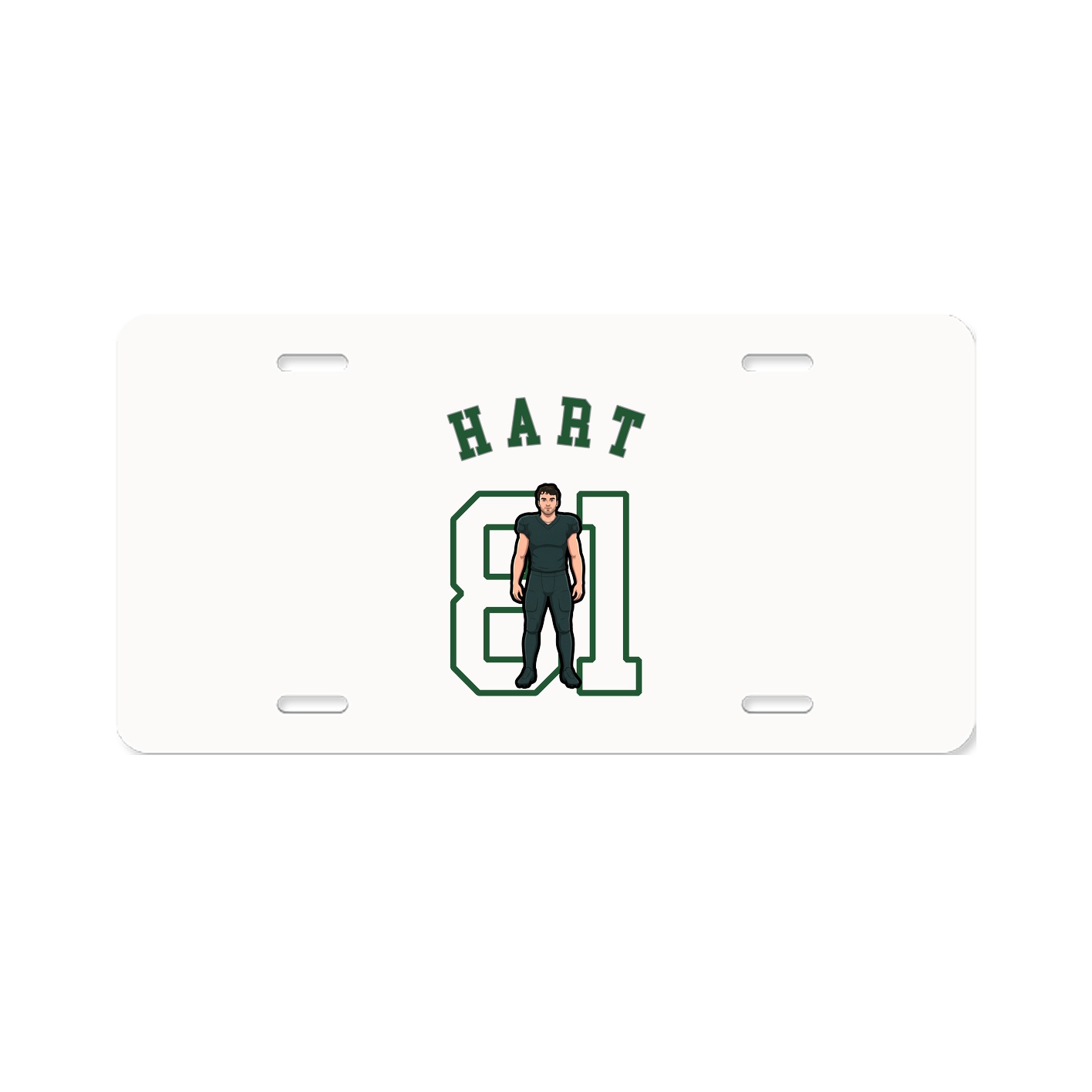 License Plate — Shirsey Arch in Classic