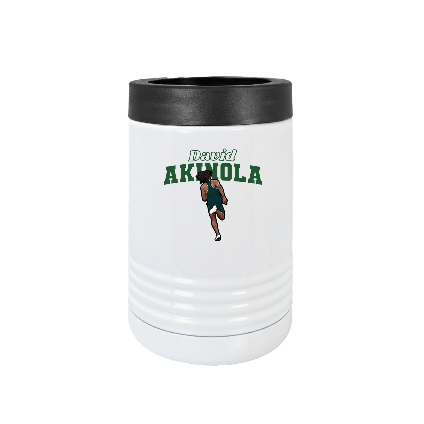 Beverage Holder — Name Arch in White