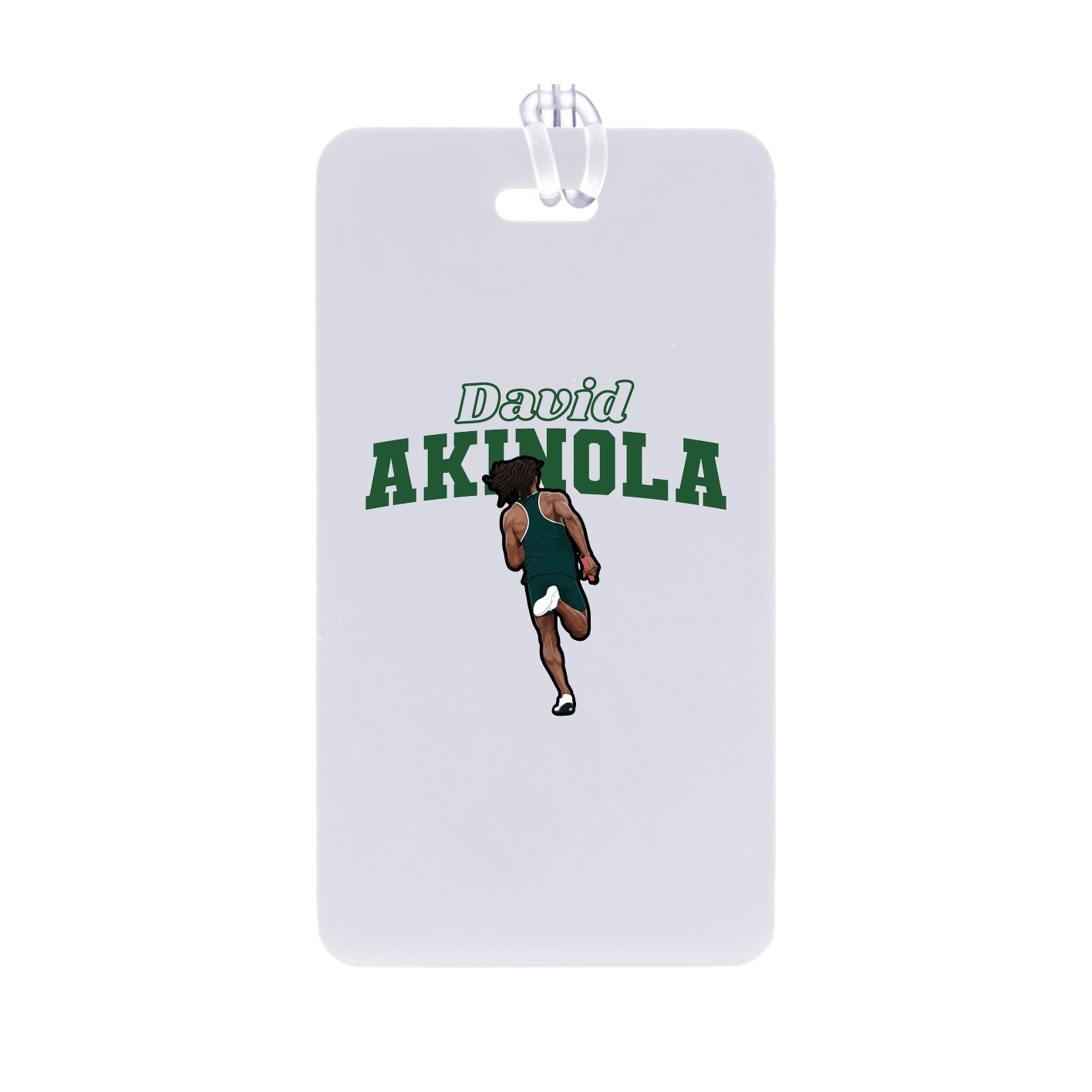 Bag Tag — Name Arch in Classic