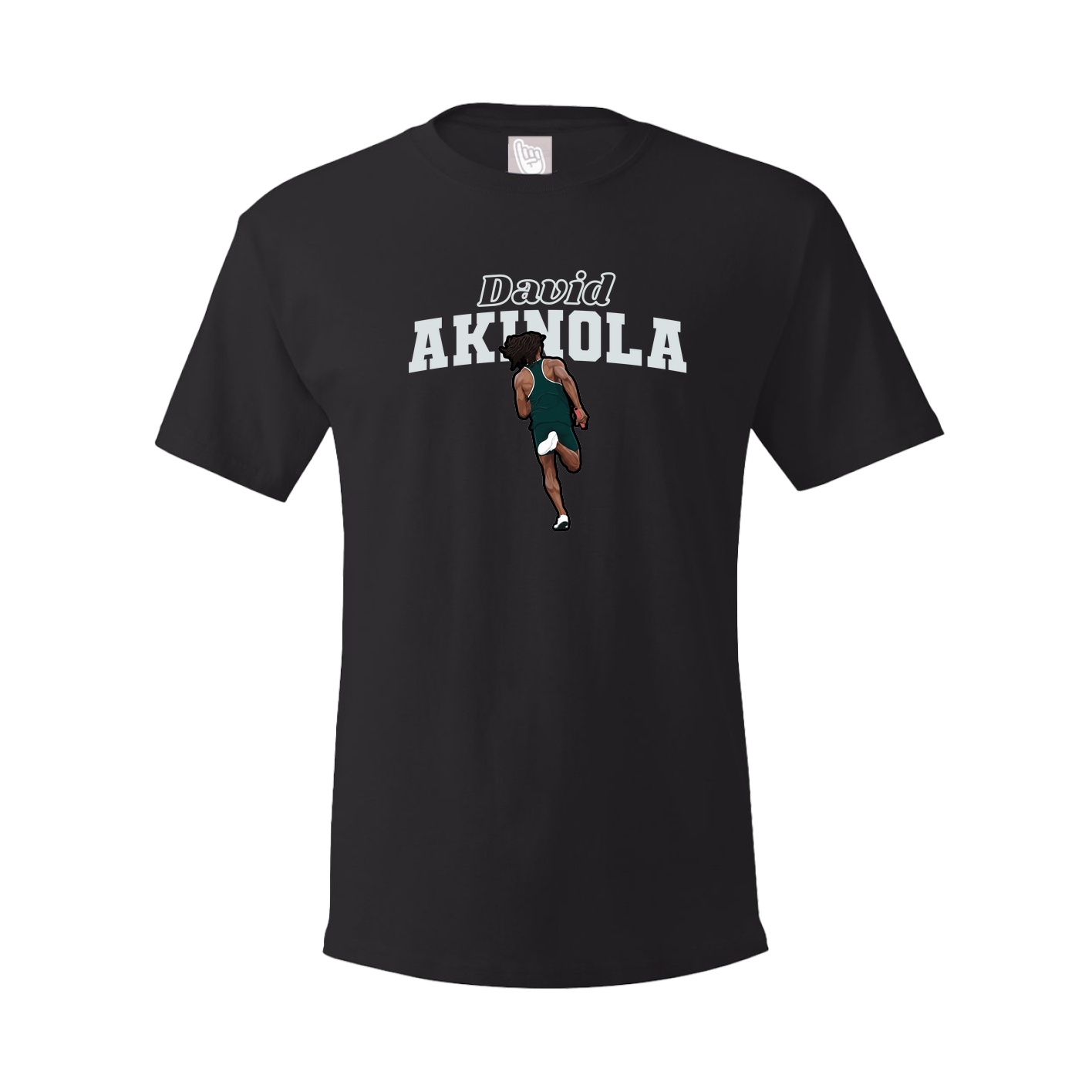 Youth Tee — Name Arch in Black
