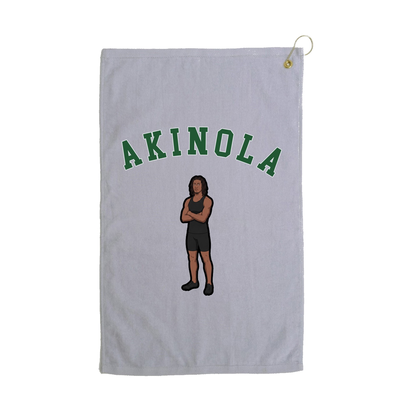 Golf Towel — Shirsey Arch in Grey