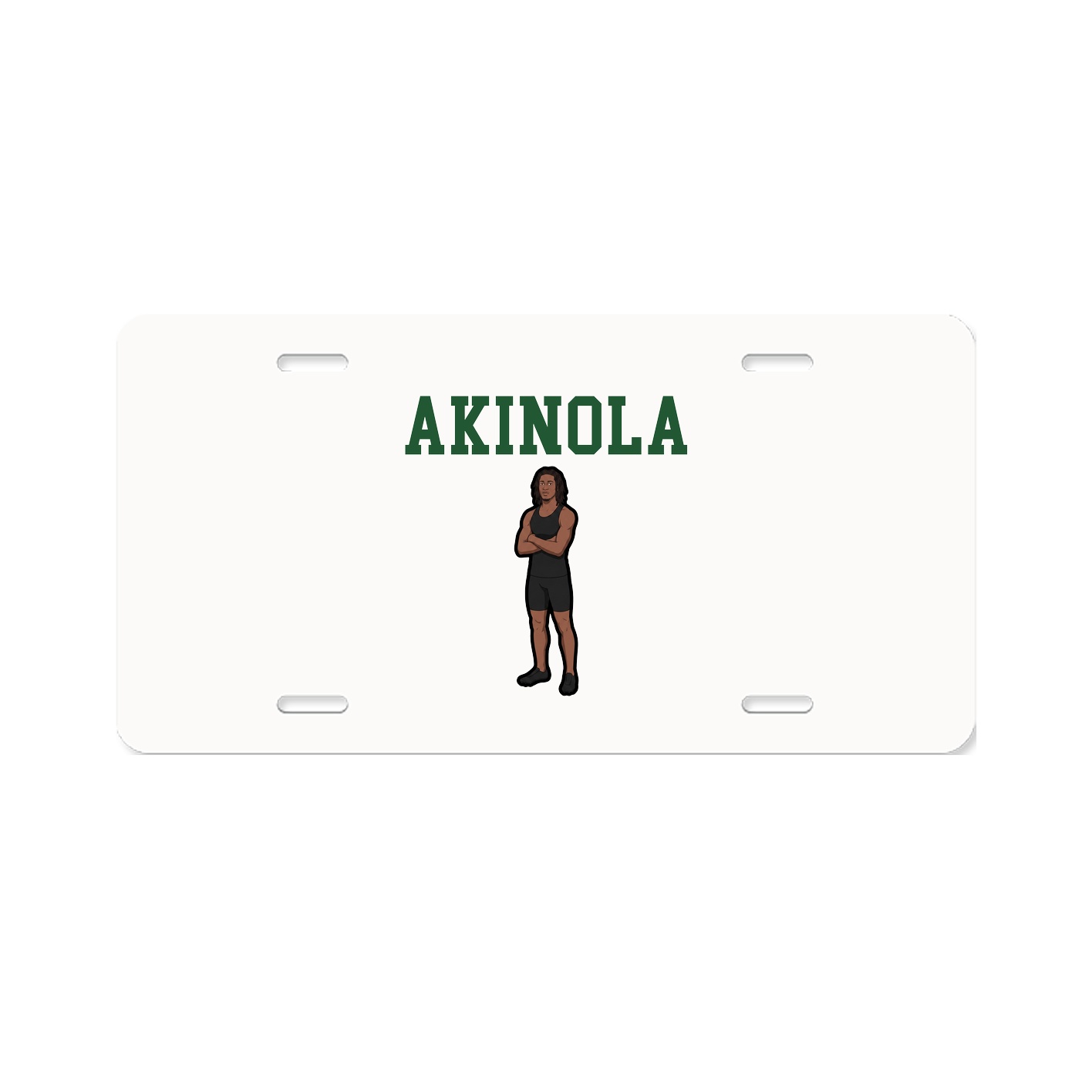 License Plate — Shirsey in Classic