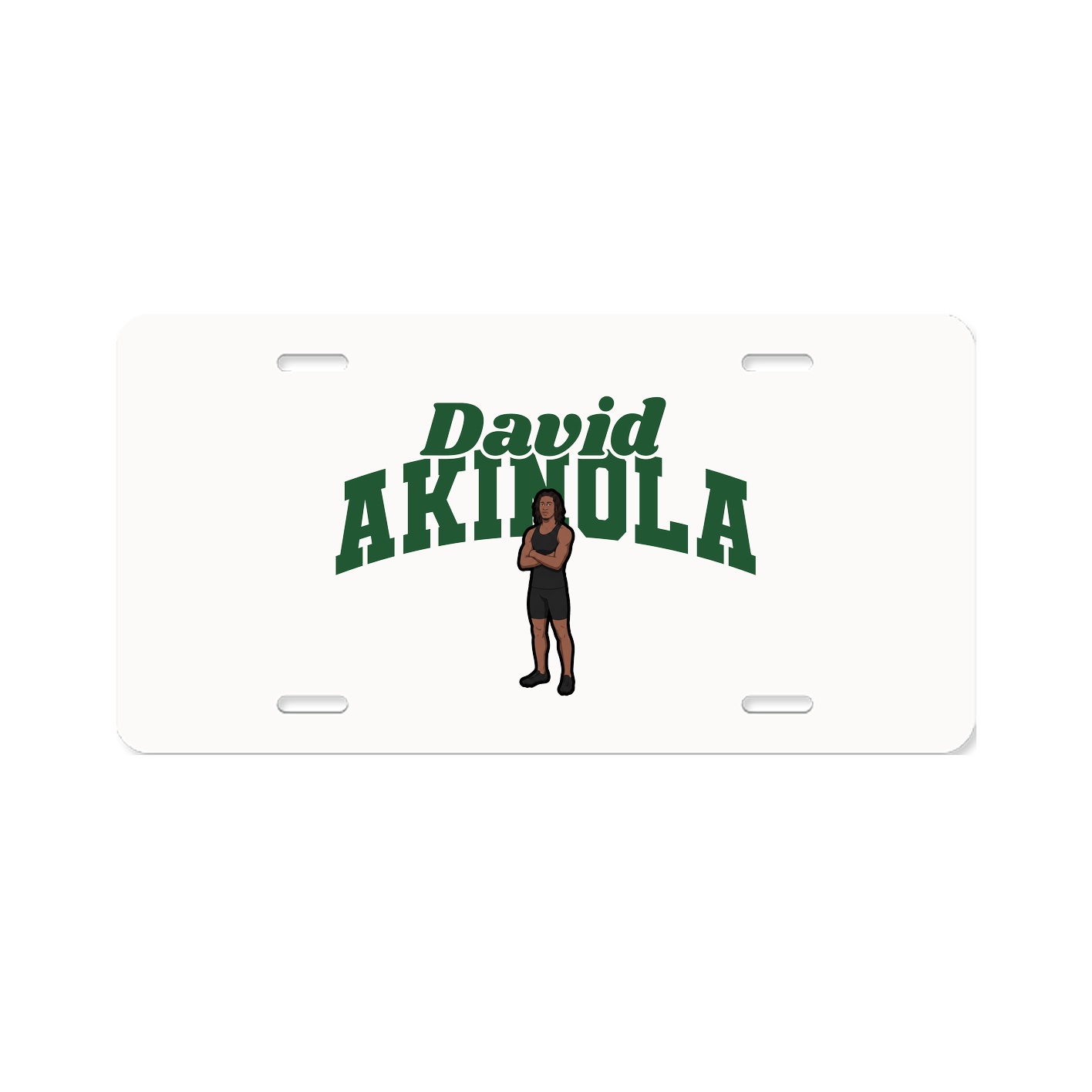 License Plate — Signature Arch in Classic