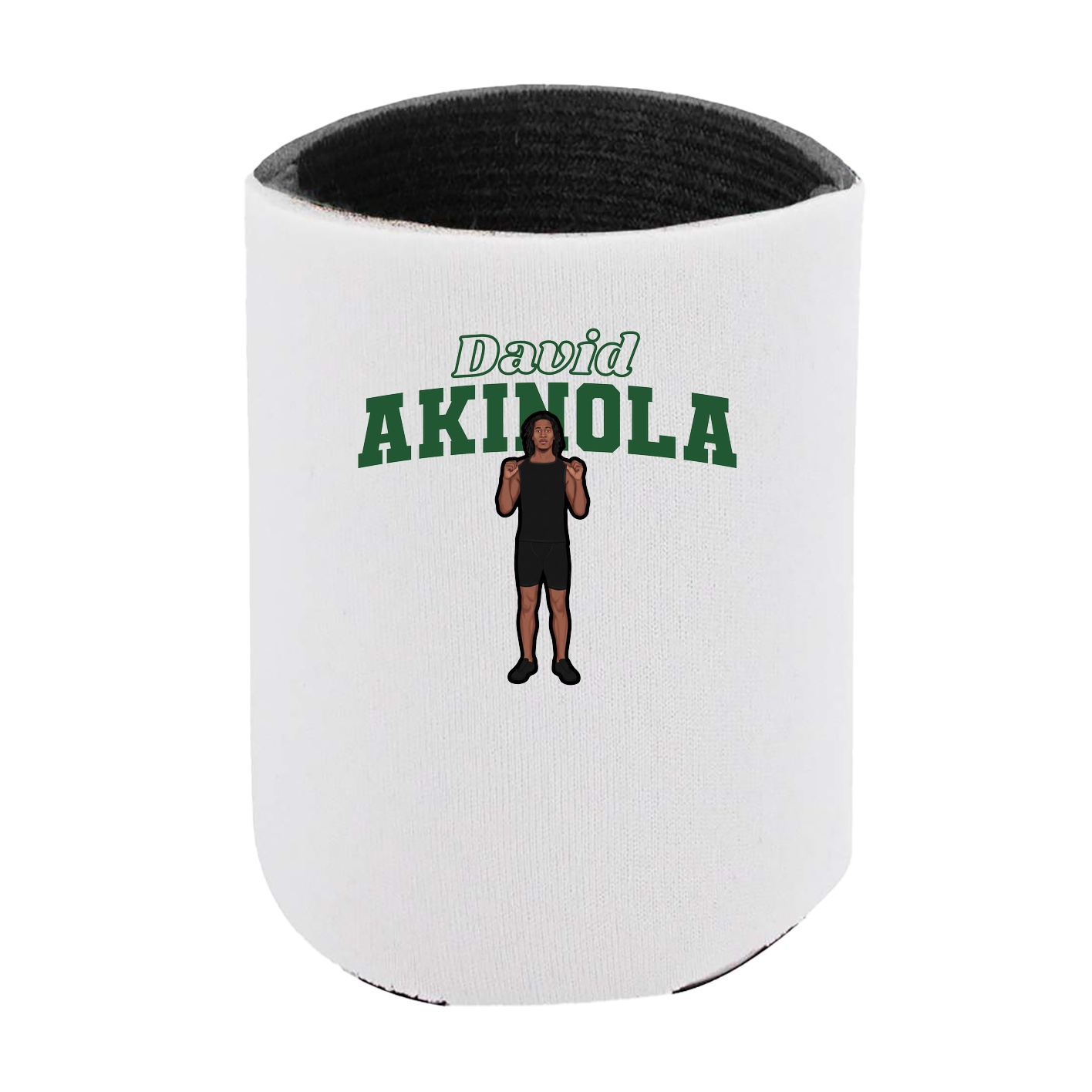 Can Holder — Name Arch in White