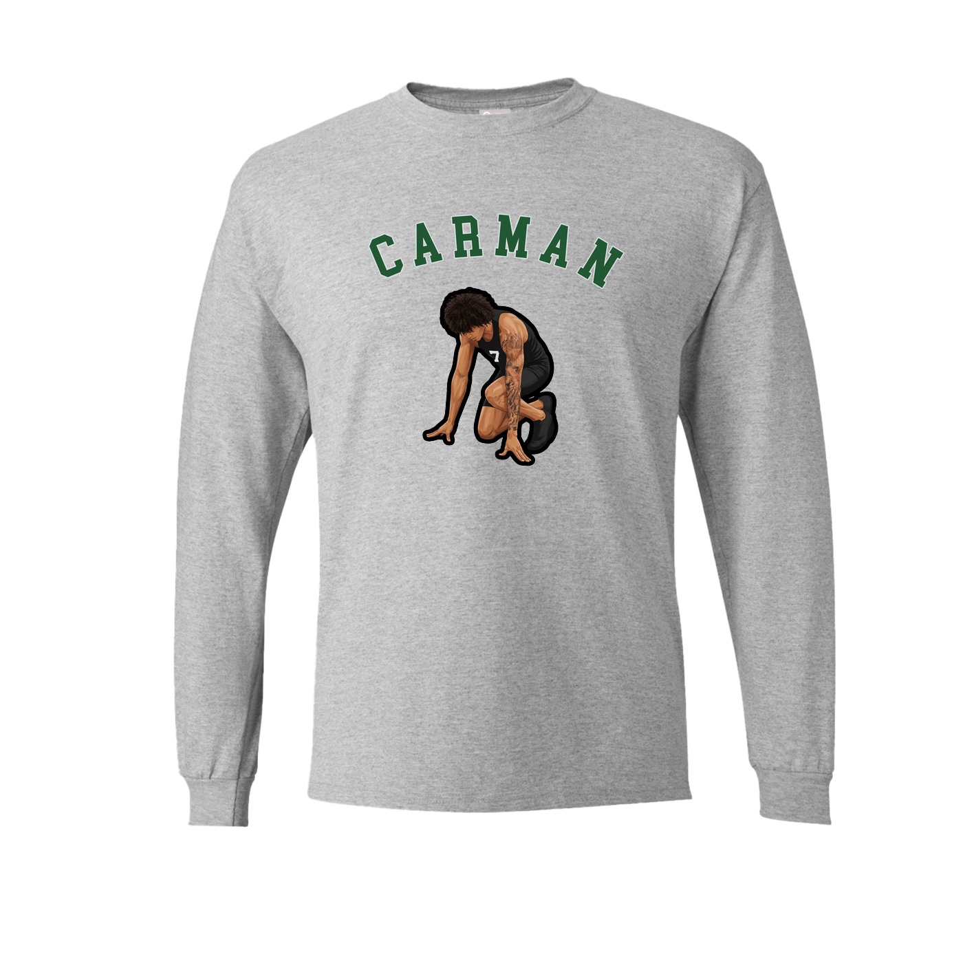 Long Sleeve Tee — Shirsey Arch in Grey