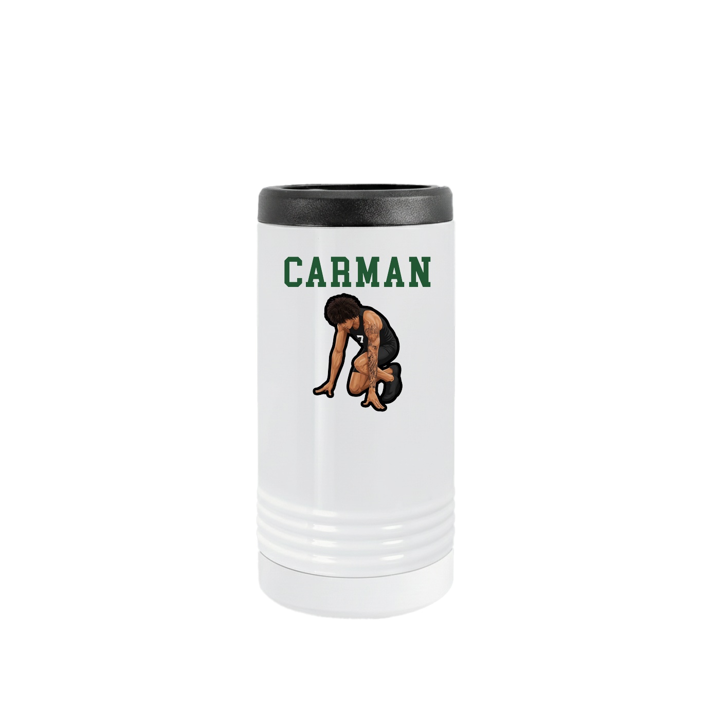 Slim Beverage Holder — Shirsey in White