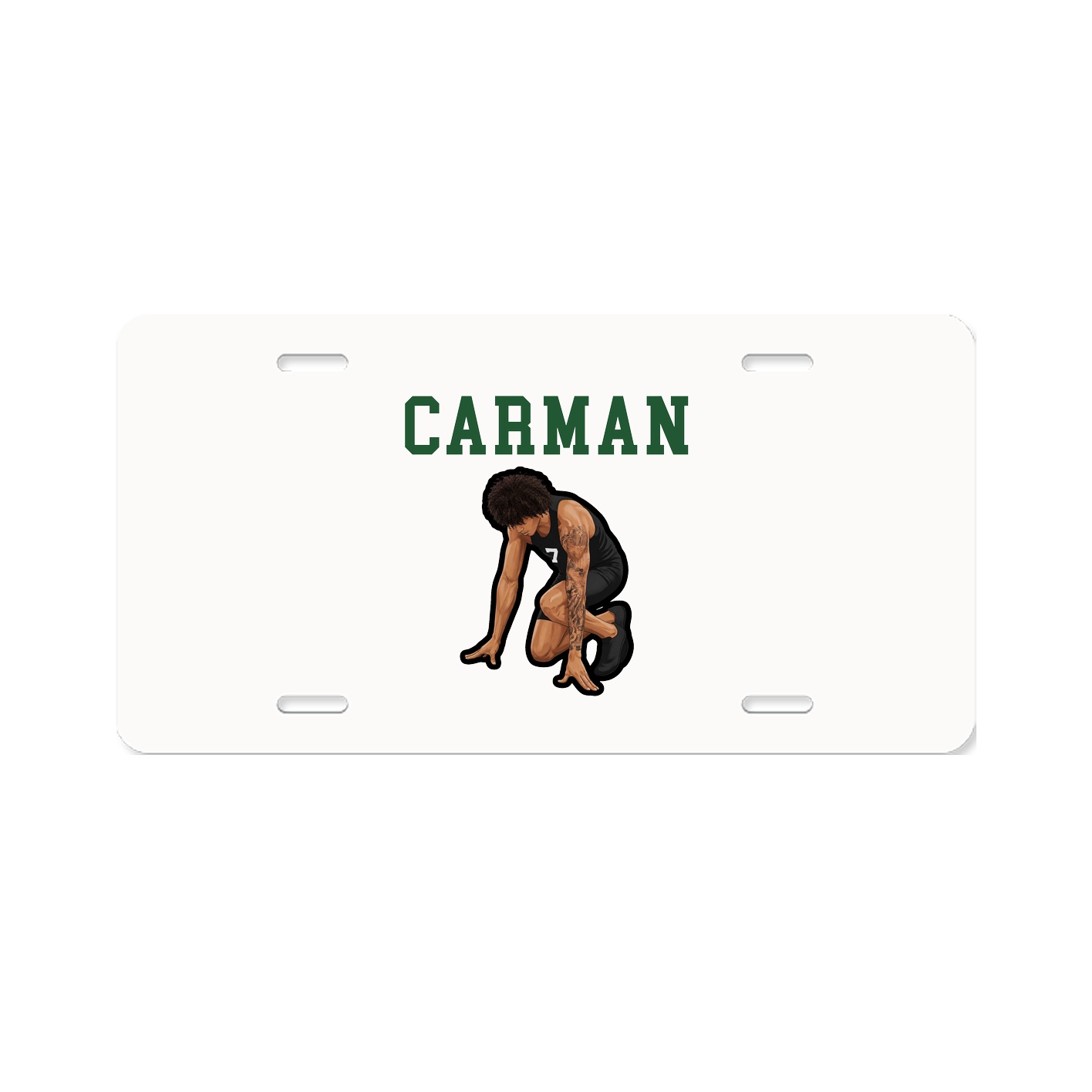 License Plate — Shirsey in Classic