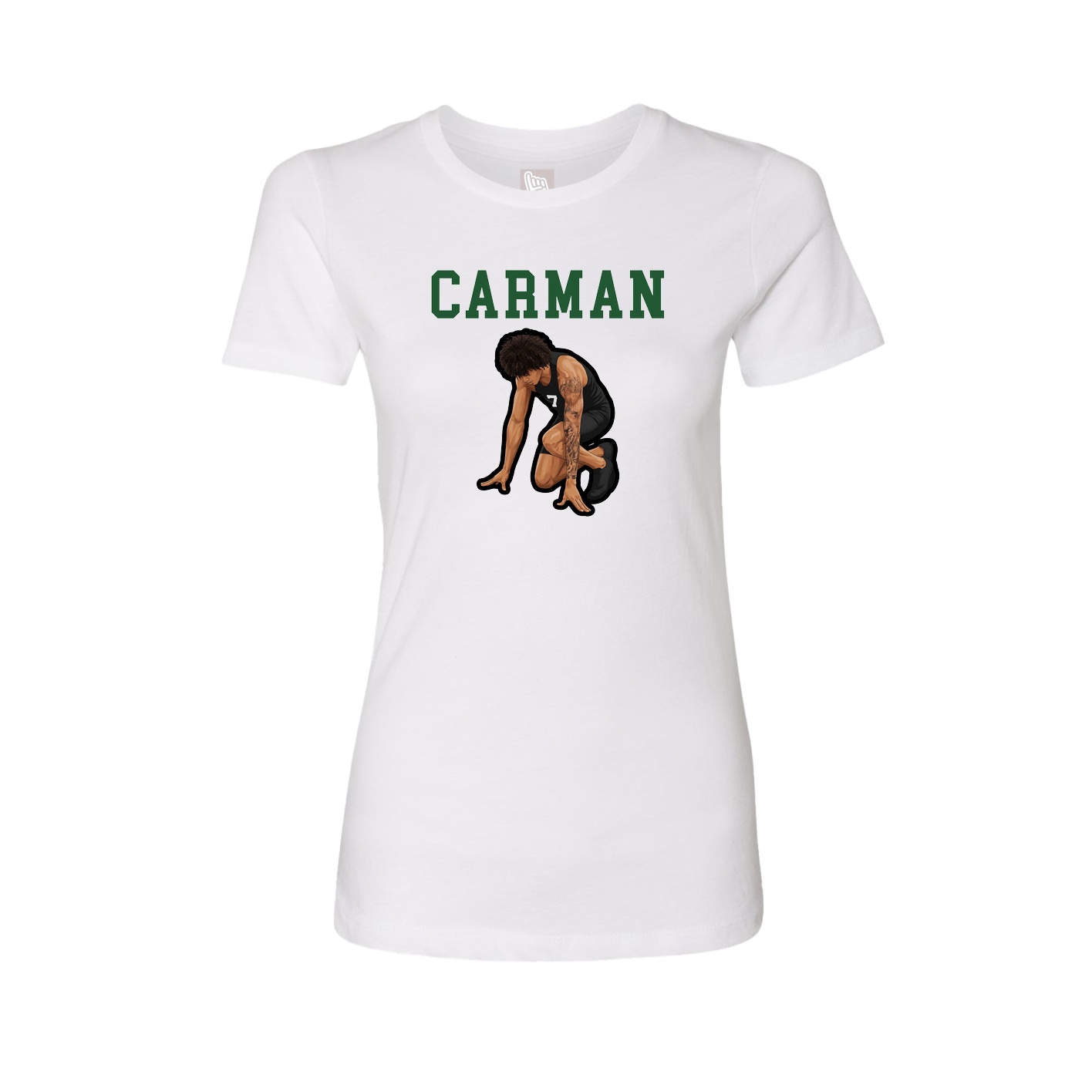 Fitted Women's Tee — Shirsey in White