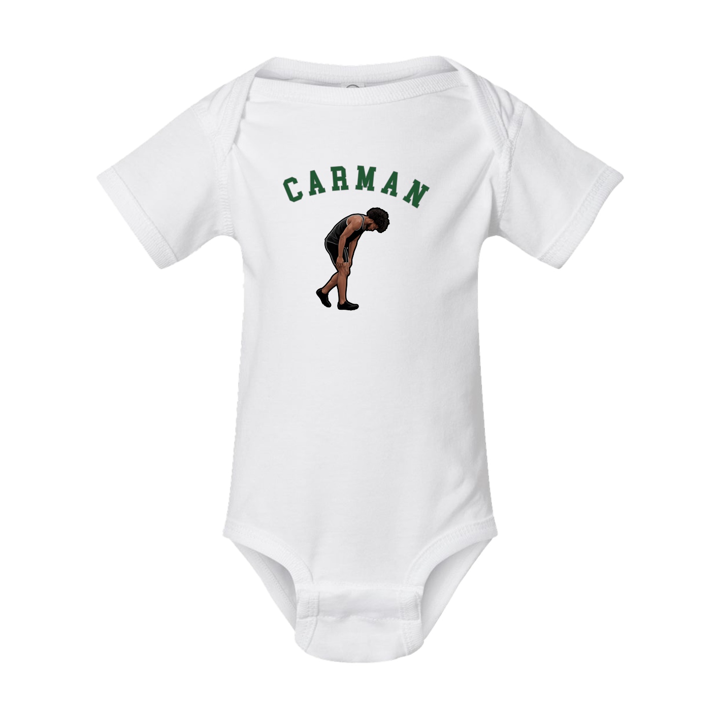 Baby Onesie — Shirsey Arch in White