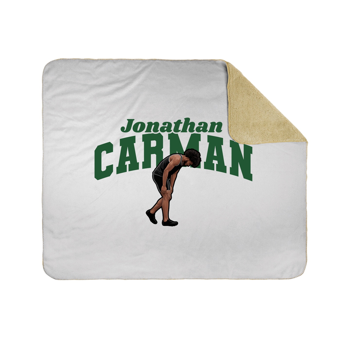 Throw Blanket — Signature Arch in White