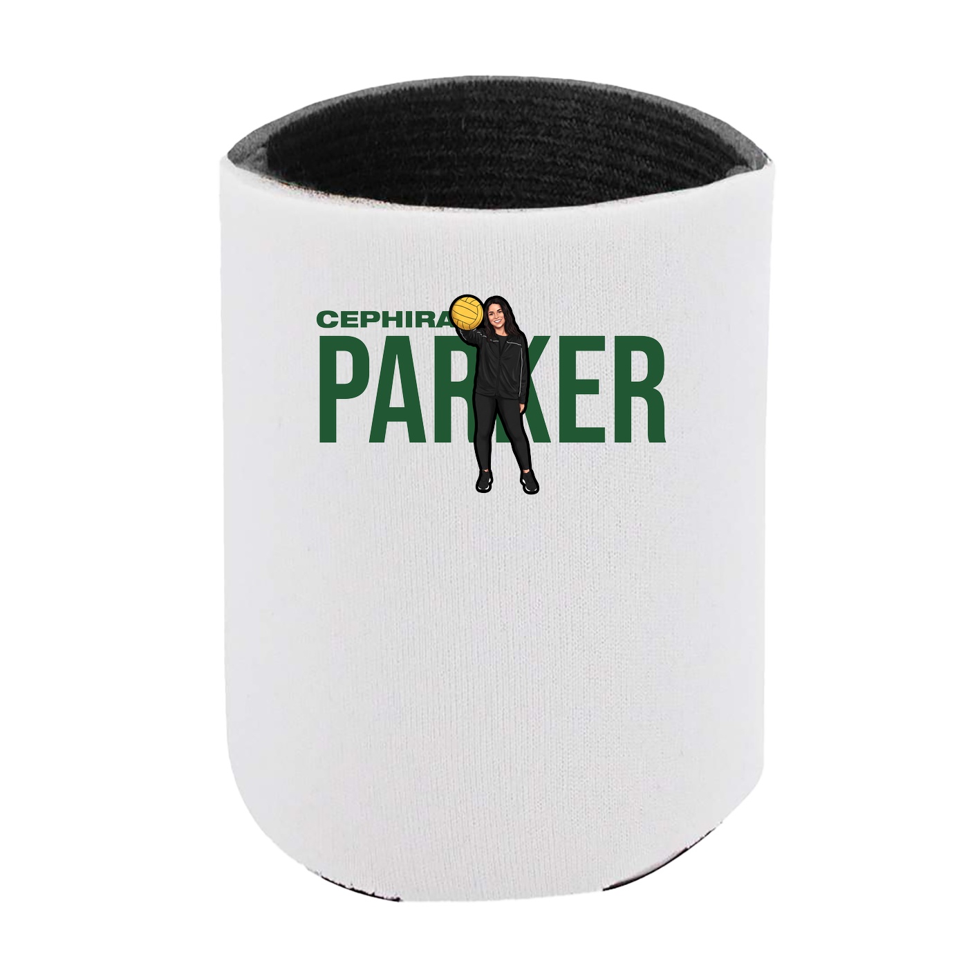 Can Holder — Player Name in White