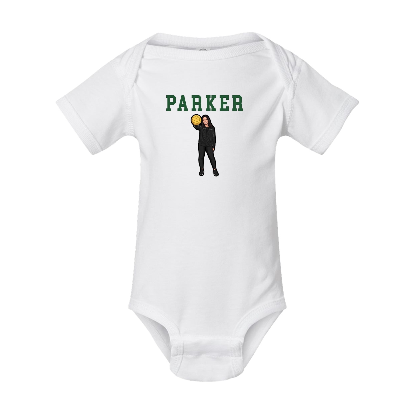 Baby Onesie — Shirsey in White